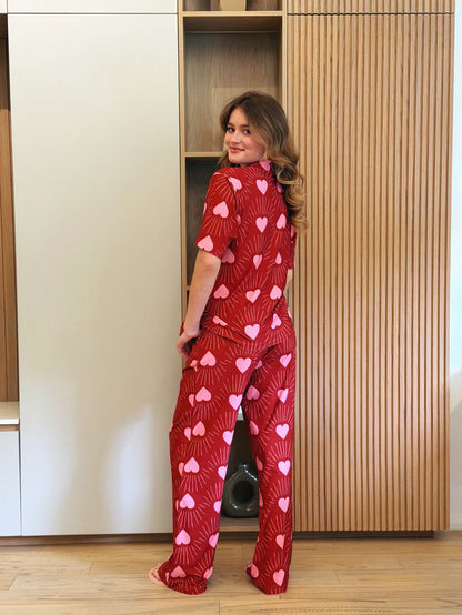 CLUB IN RED WARP WITH SHIRT - NK Designs