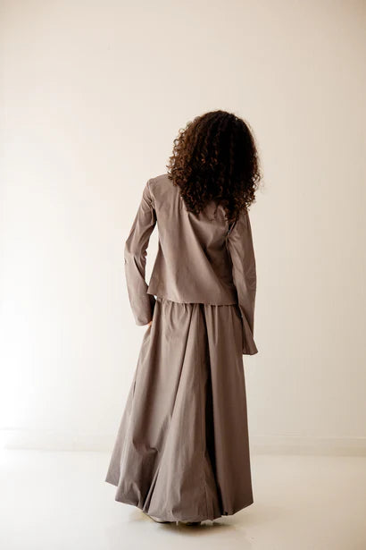 S-T03 The zip poplin shirt - AED