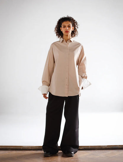 Poplin oversized shirt - Mash basics