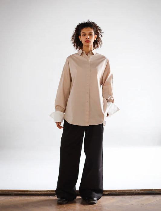 Poplin oversized shirt - Mash basics