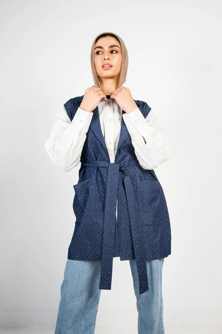 Denim vest Strussed - Yasofia