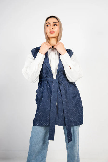 Denim vest Strussed - Yasofia