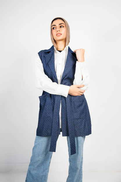 Denim vest Strussed - Yasofia