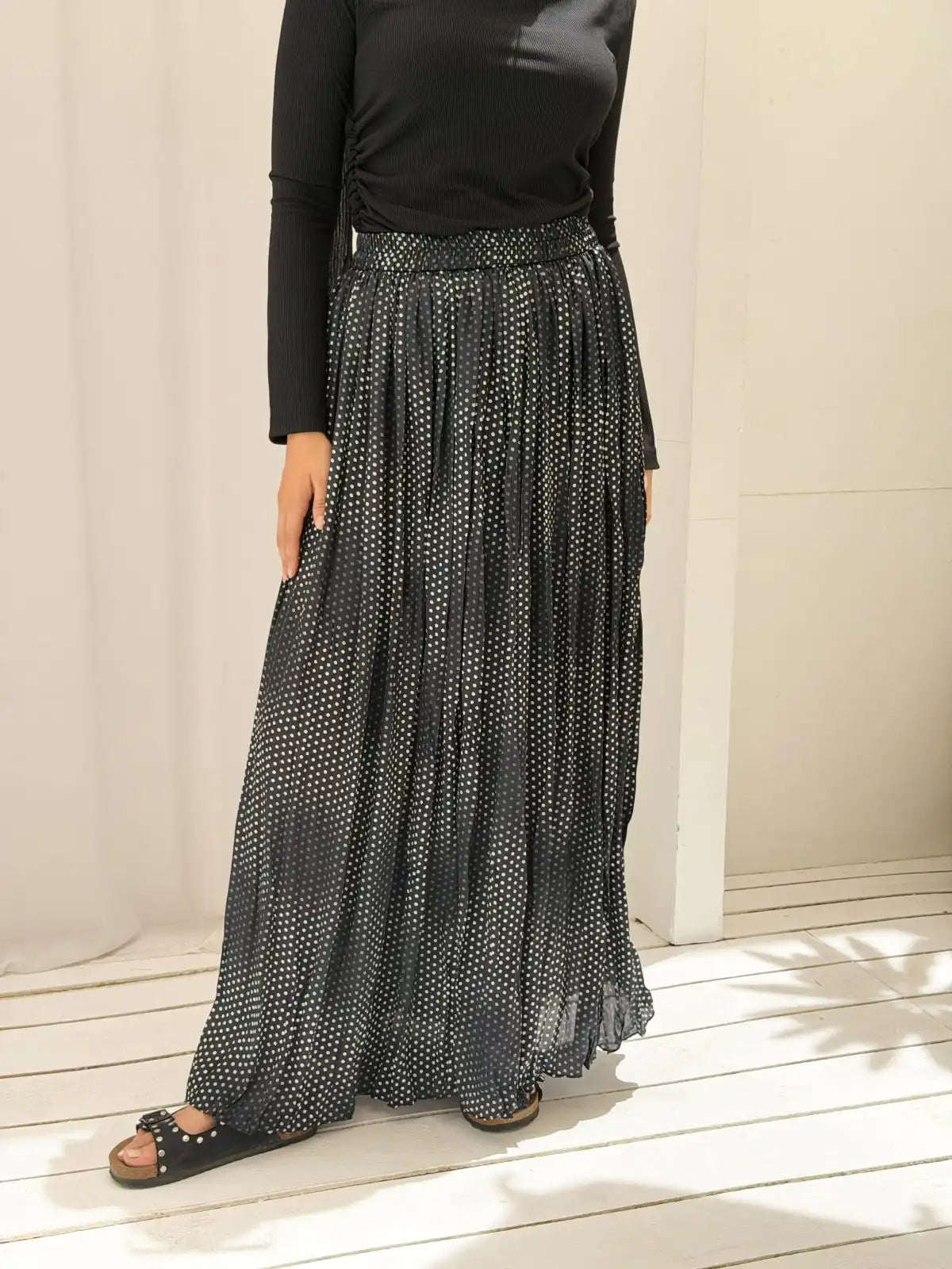 Polka dots skirt - Estringo