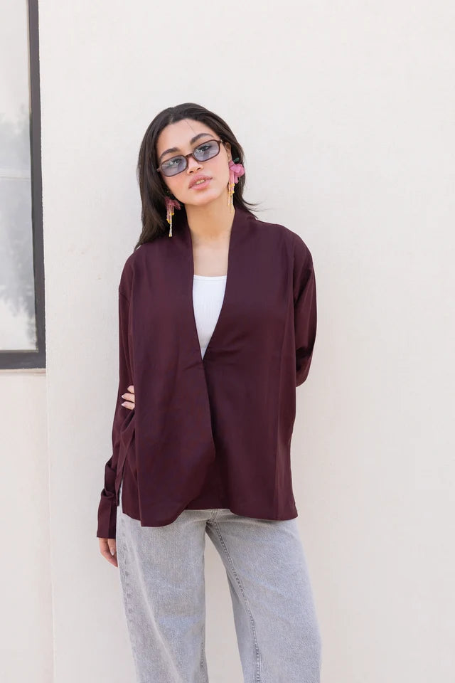 Flowing linen wrap- Hernameis Jamila