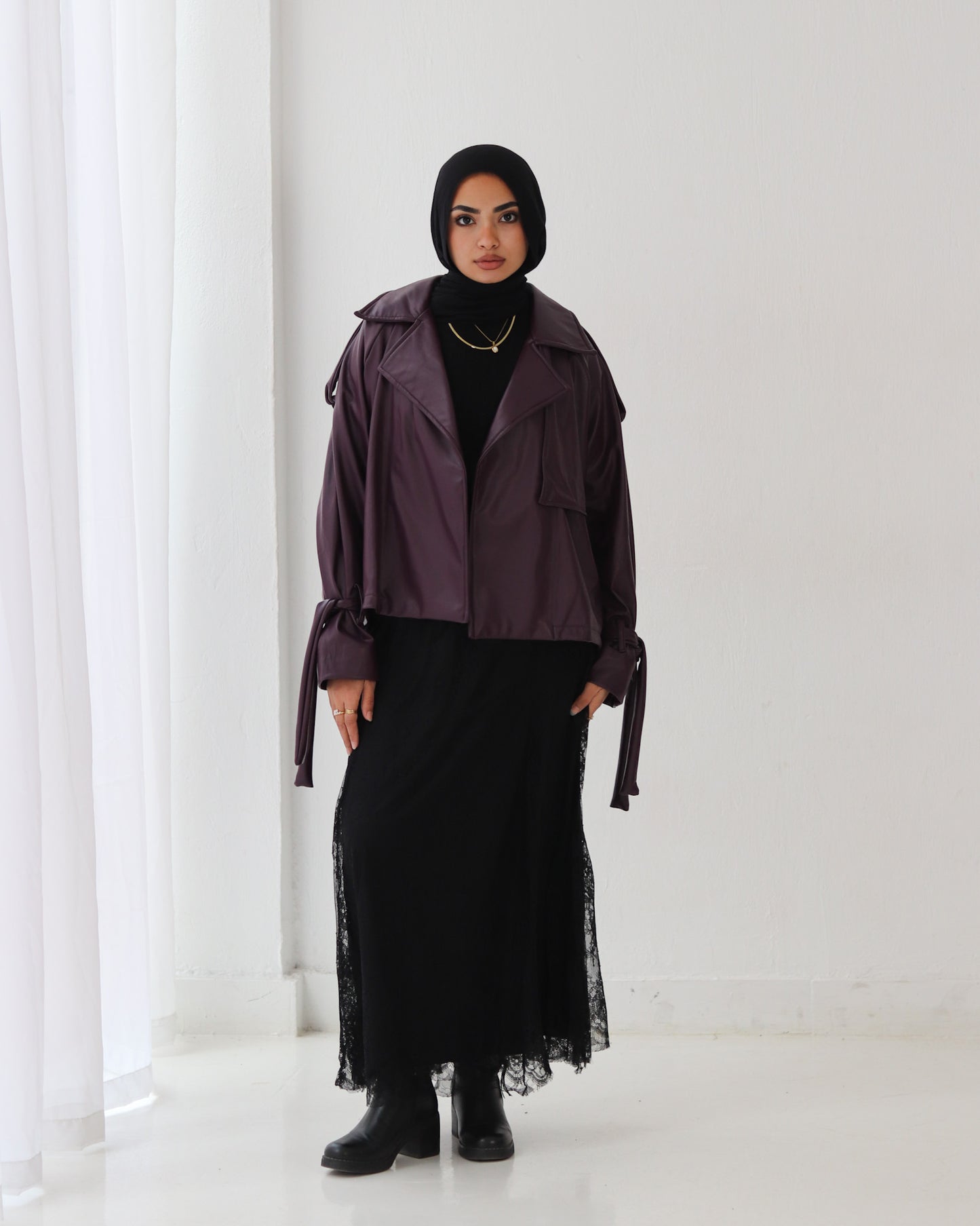 Urban Edge Leather Jacket - SAMRA