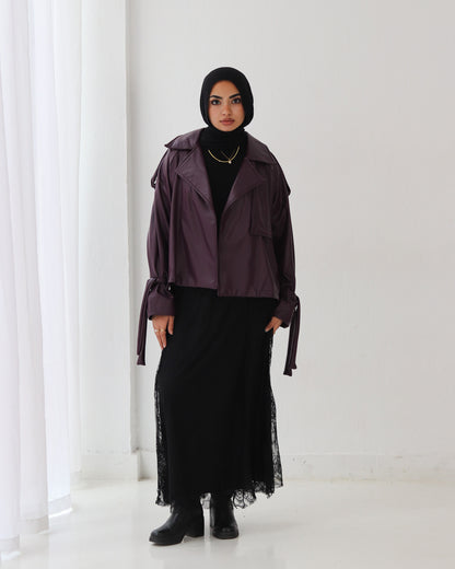 Urban Edge Leather Jacket - SAMRA