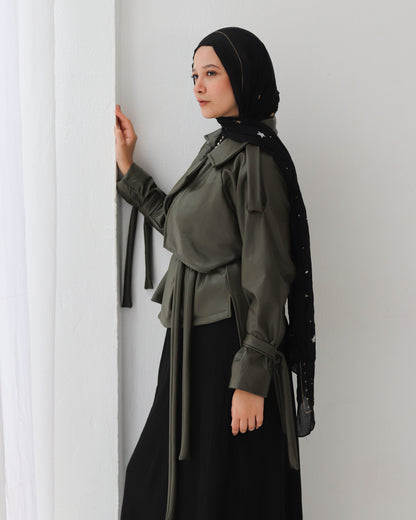 Urban Edge Leather Jacket - SAMRA