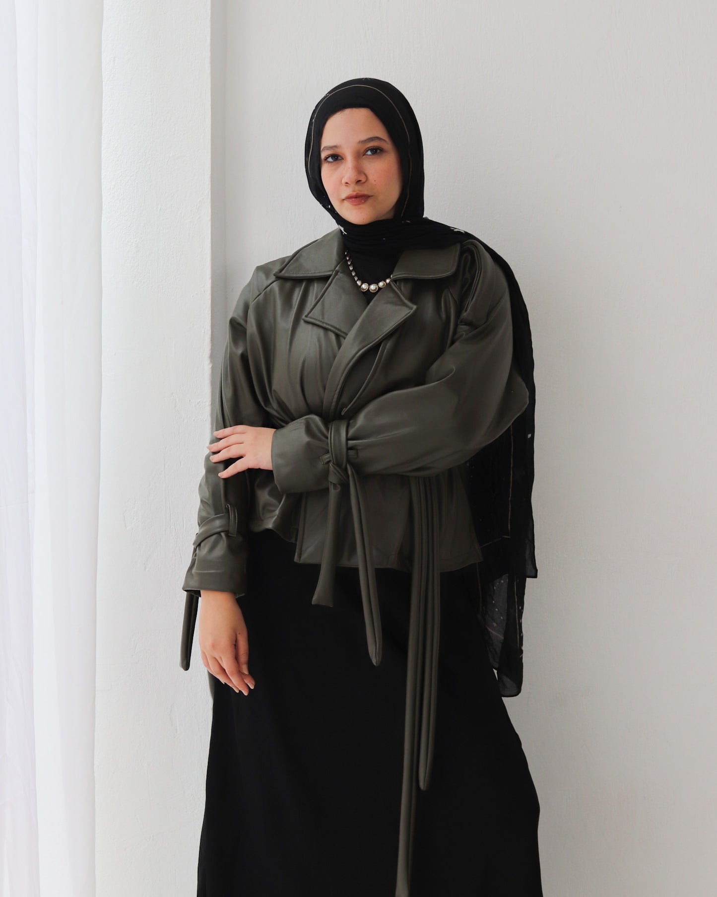 Urban Edge Leather Jacket - SAMRA