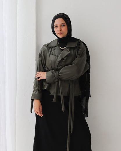 Urban Edge Leather Jacket - SAMRA