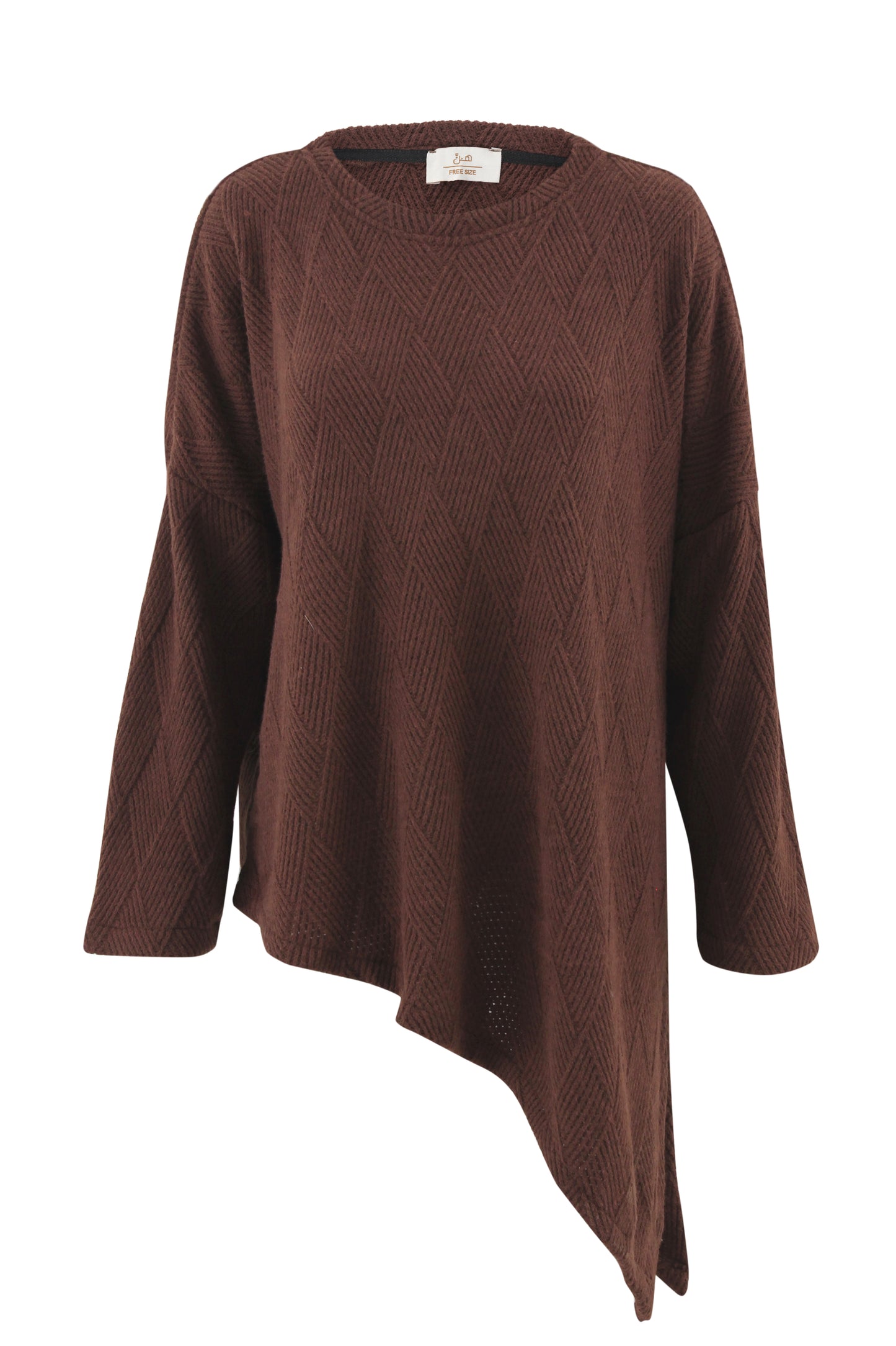 Asymmetrical Basic Knit - Honna
