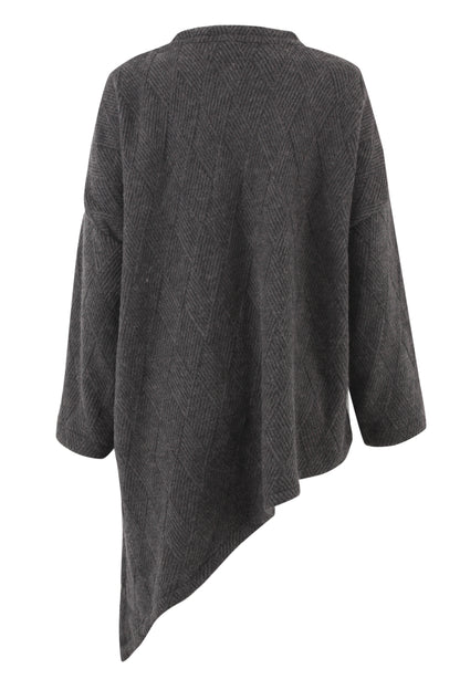 Asymmetrical Basic Knit - Honna