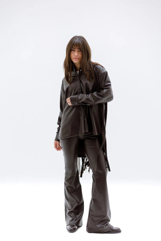 the leather fringes set - Jeno