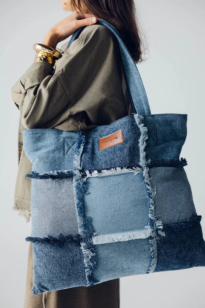Deinm patches bag - Maison taj