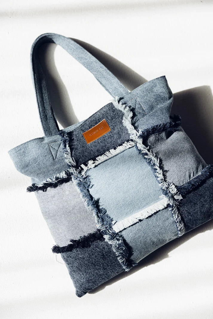 Deinm patches bag - Maison taj