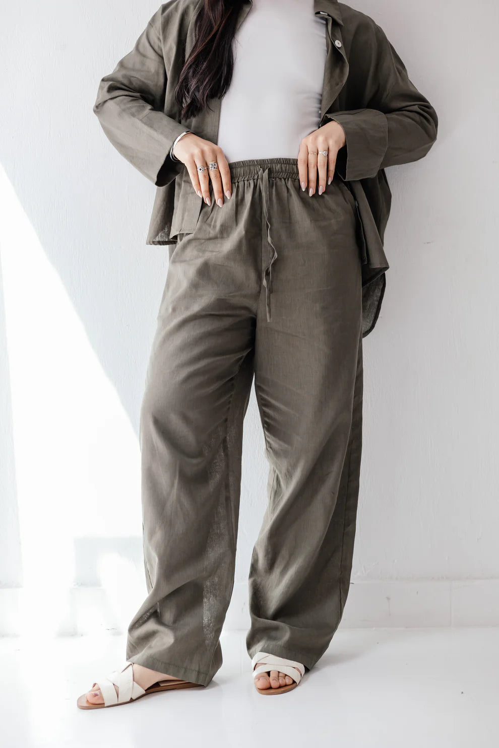Linen Pants - Amalia