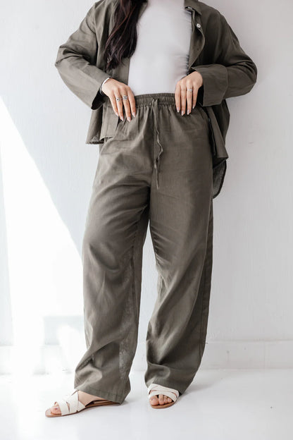 Linen Pants - Amalia