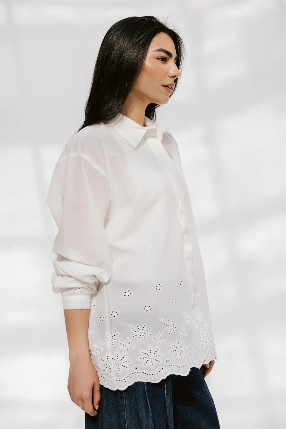 Star fish shirt - Peach and mint