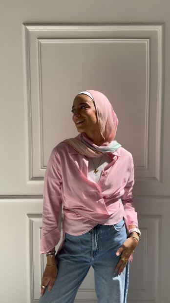 Tie Back Shirt - Mazij