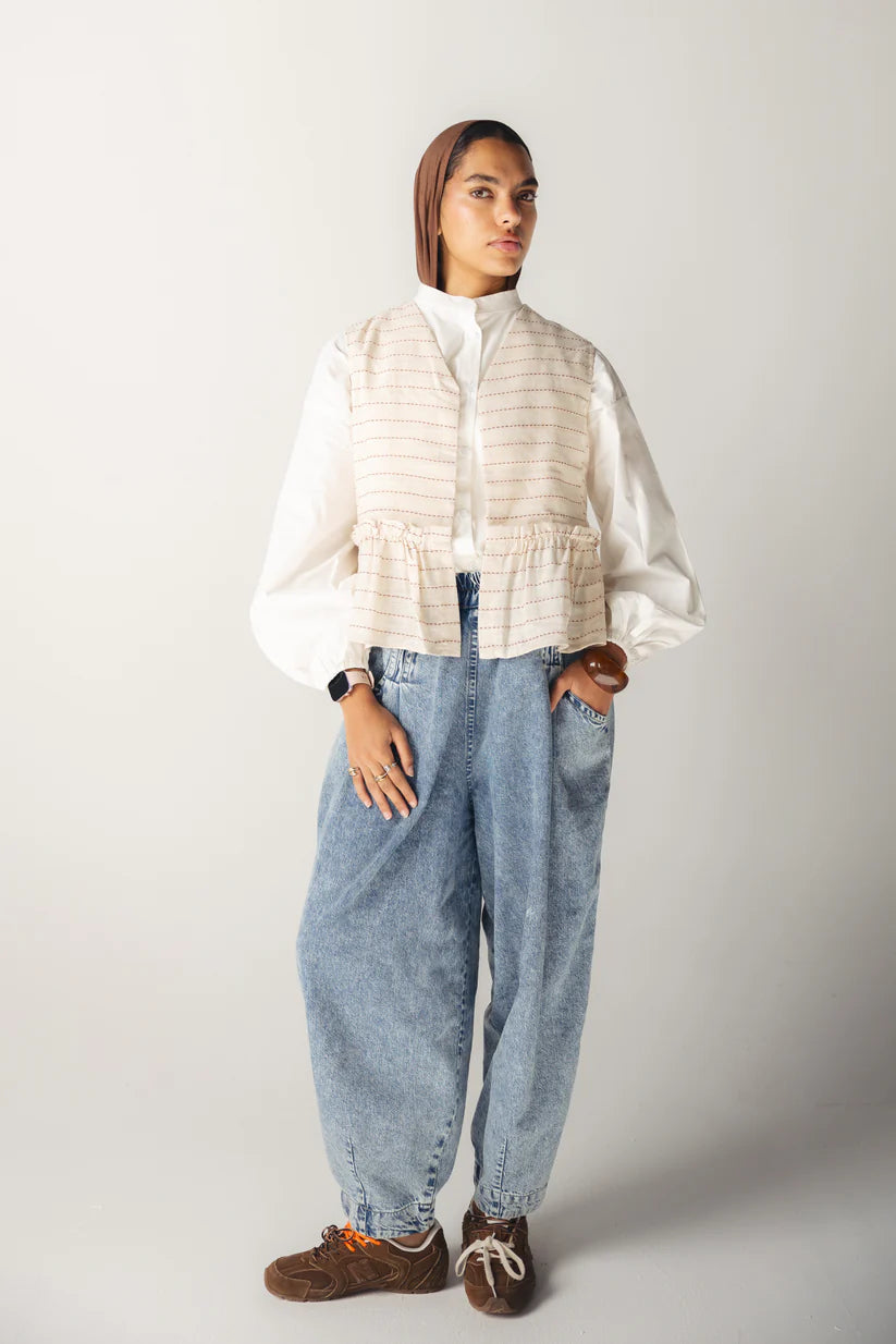 Dodo Linen vest - Sirius