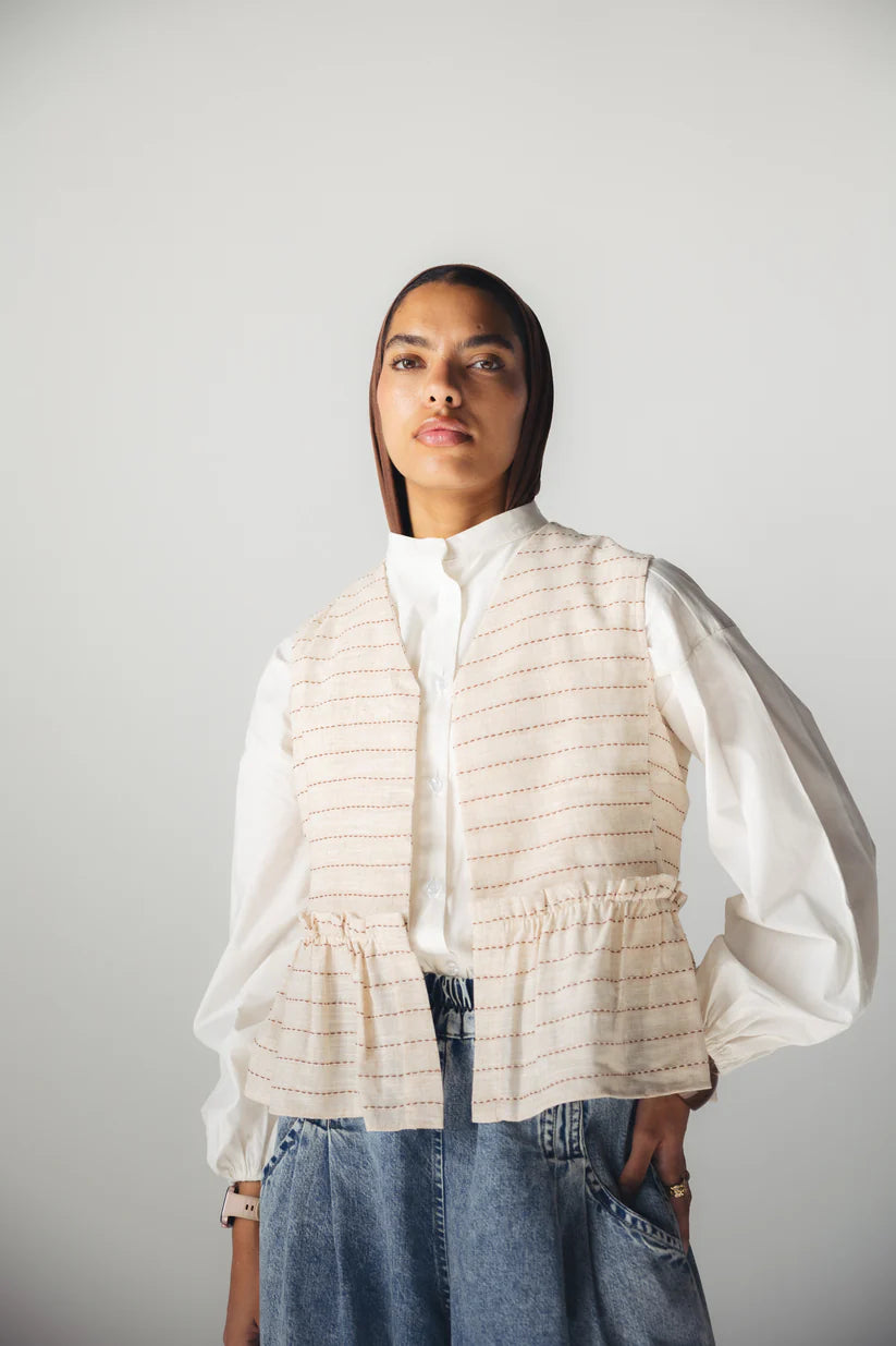 Dodo Linen vest - Sirius