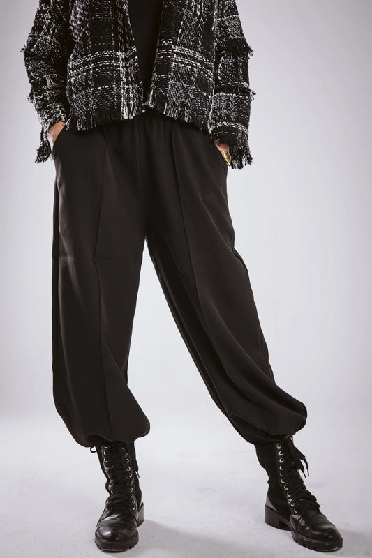 Relaxed Fit Tapered Pants - Taj Sisters