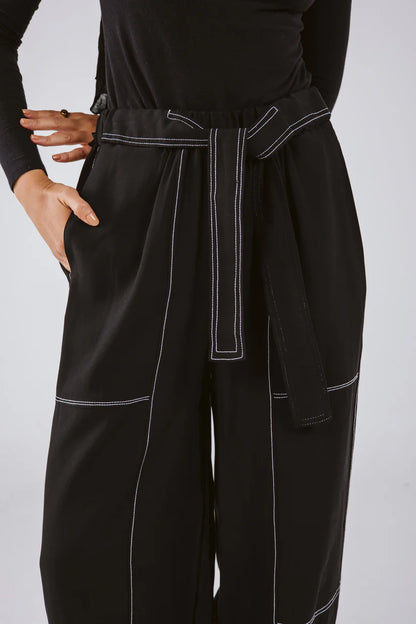 Stitches Wide Pants - Taji