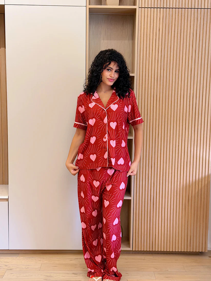 CLUB IN RED BUTTON - NK Designs