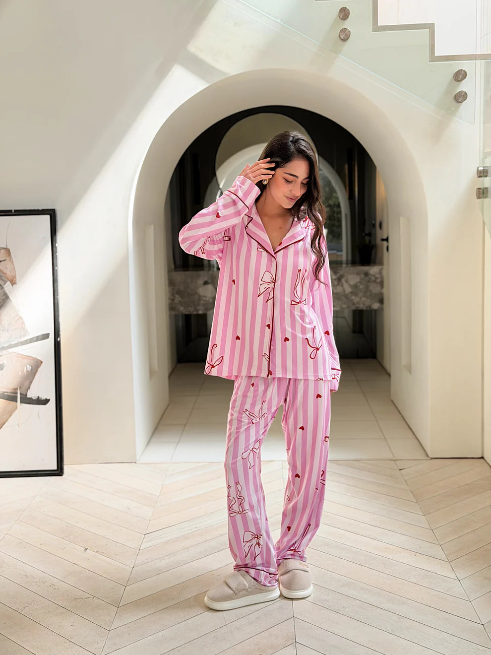 Self love cotton Berry bow - NK Designs