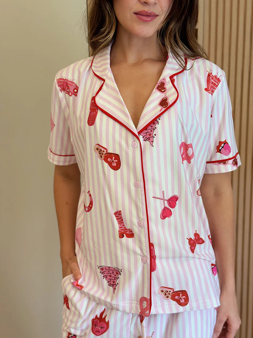 CUP BUTTON WITH SHIRT - NK Designs