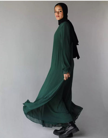 Cloach pleated dress - Modesty Abaya