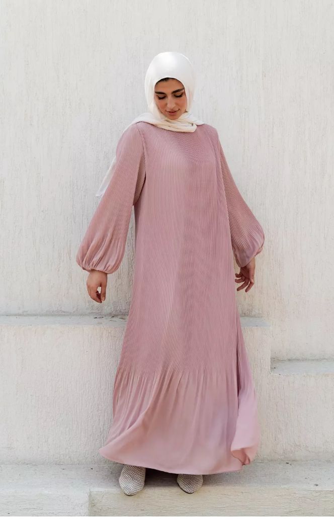 Dreamy swirl dress - Modesty
