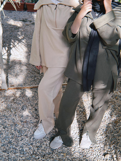 Zip up set - Wajad