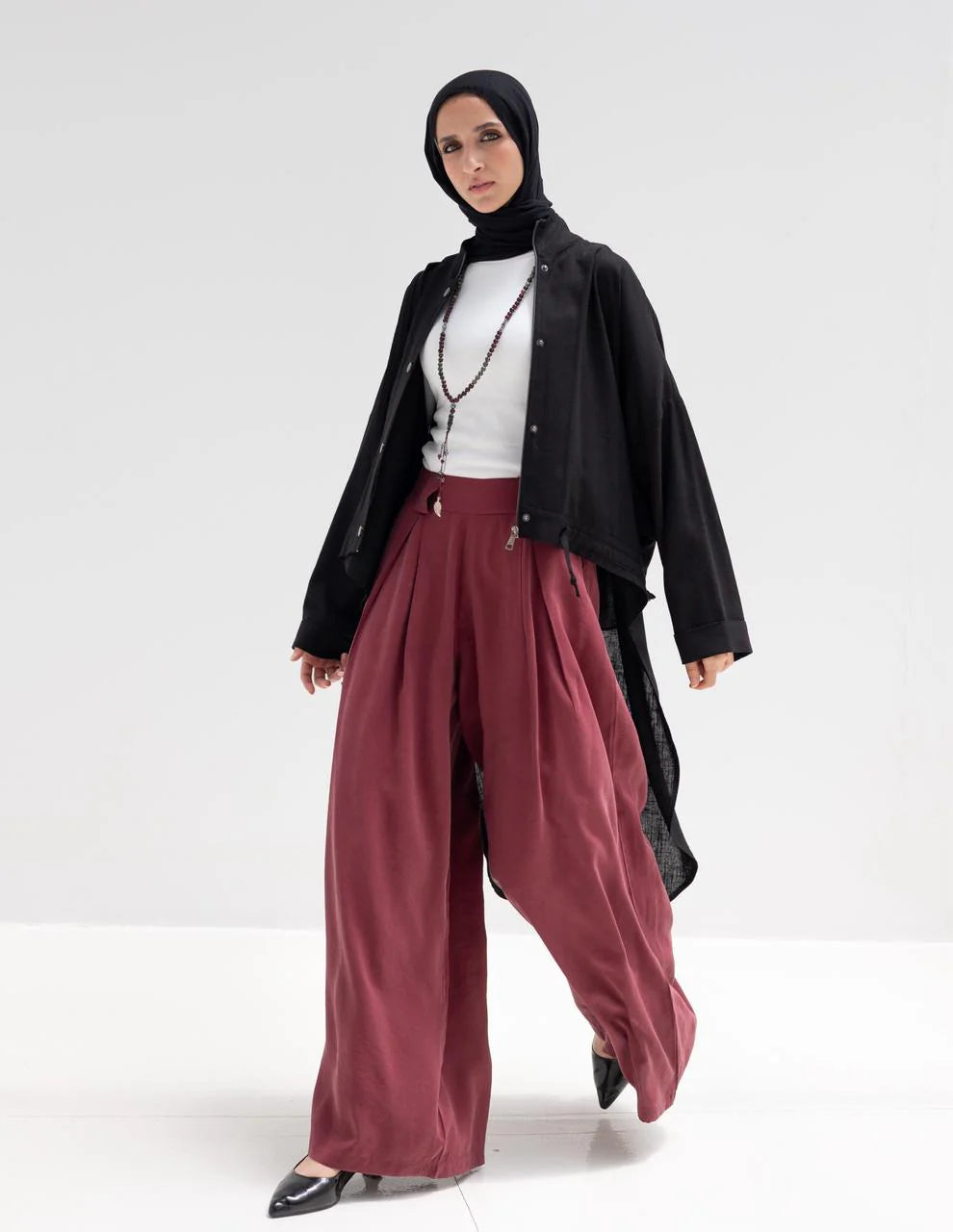 Trendy wide leg Summer pant - Hijab festival