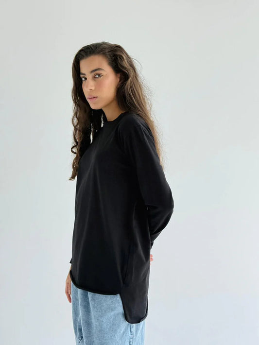 High low Basic Top - Theyab