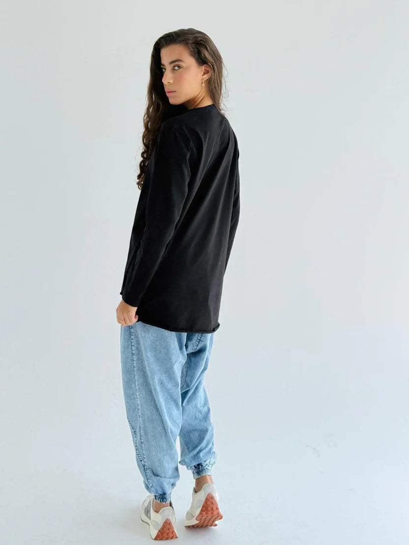 High low Basic Top - Theyab