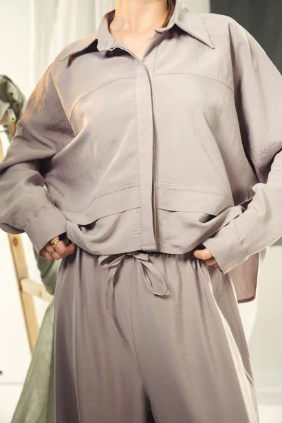 S26-CH36 Copra button up shirt - AED