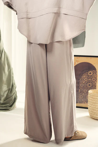 S26-CH36 Wide leg copra Pants - AED