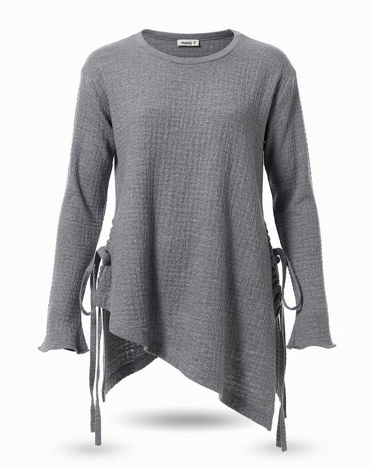 HBShop garment image: Asymmetrical top - Mazij, Grey