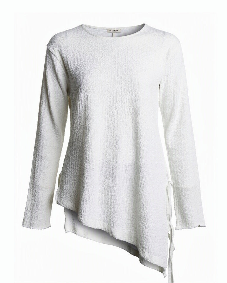 HBShop garment image: Asymmetrical top - Mazij, Offwhite