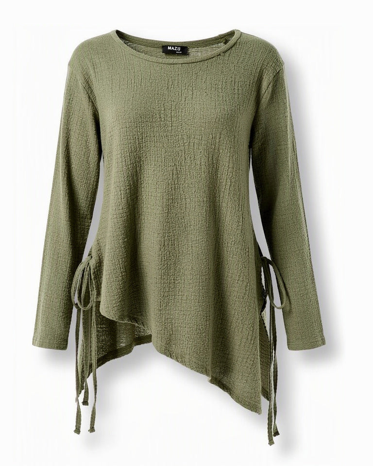 HBShop garment image: Asymmetrical top - Mazij, Olive