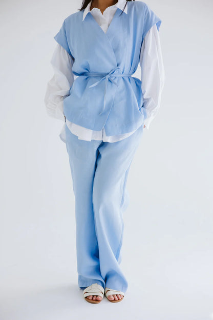 Beach vibes linen pants - Amalia