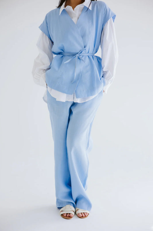 Beach vibes linen pants - Amalia