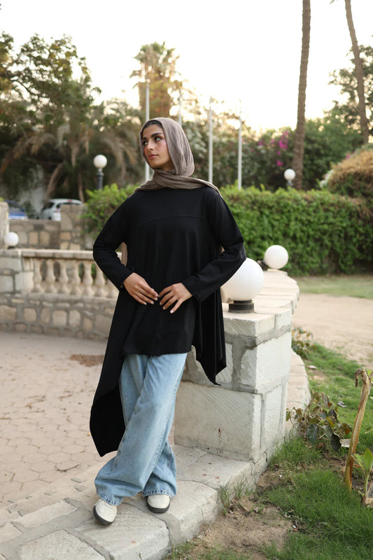 Top with long side - Taji Designs