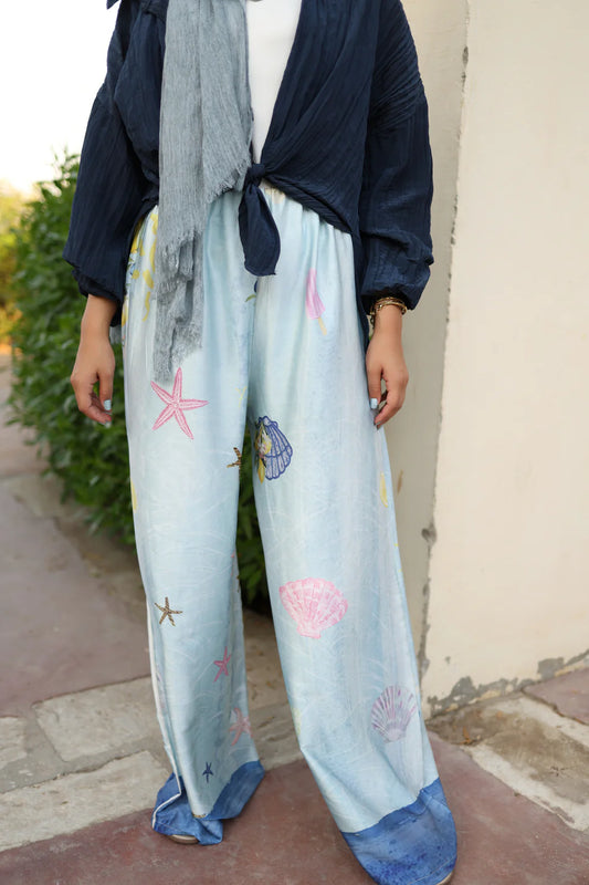Seashell breeze pants - Taji Designs