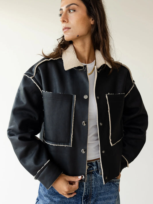 leather-pocket Jacket - Ascia