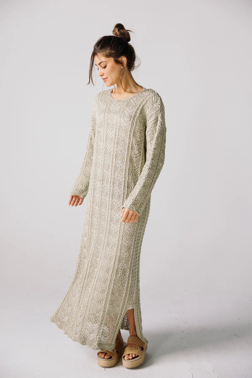 Sea soul knit dress -  Wajad