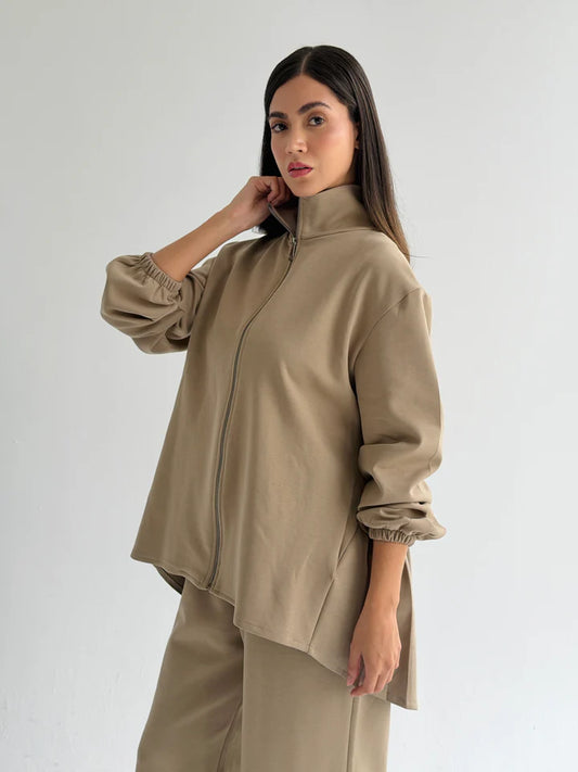 Pleated back set - Chiffon