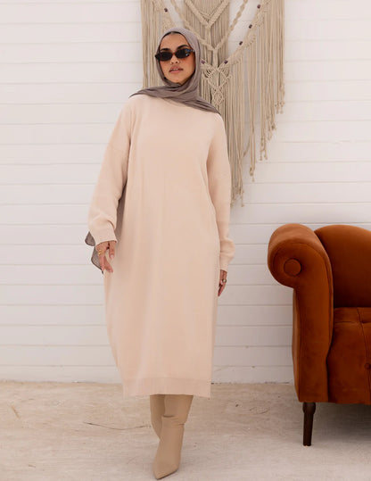 Knitted dress - Khadija hijab