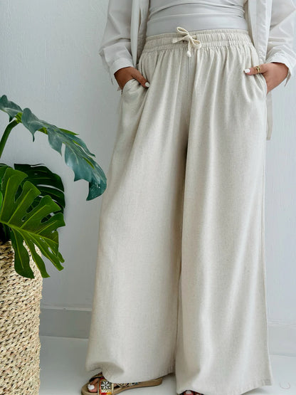 Linen pants- BA Fashion
